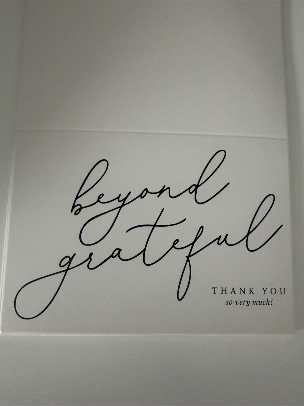 Thank you cards
